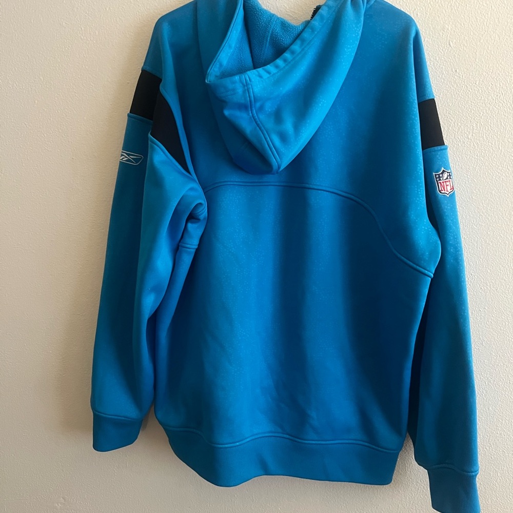 Reebok Blue and Black Hoodie - Picture 2 of 3